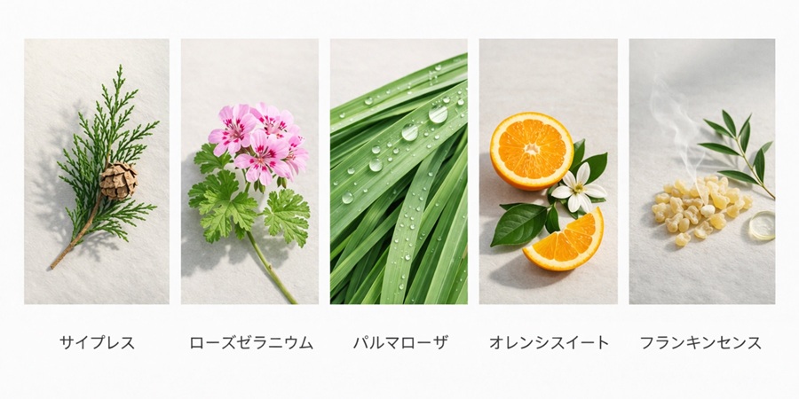 アロマ精油の種類と特徴｜バスタイムに取り入れやすい香り