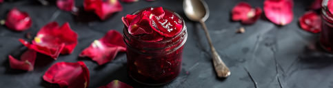 【さ姫】薔薇 ジャム　バラ＆イチゴ